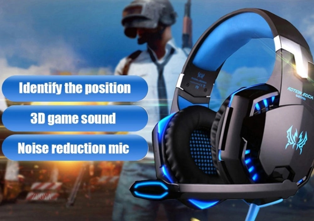 Ninja Dragon G9300 LED Gaming Headset med Mikrofon