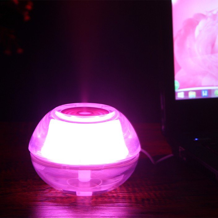 Mini Usb Crystal Night Light Luftfuktare