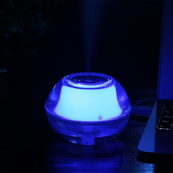 Mini Usb Crystal Night Light Luftfuktare