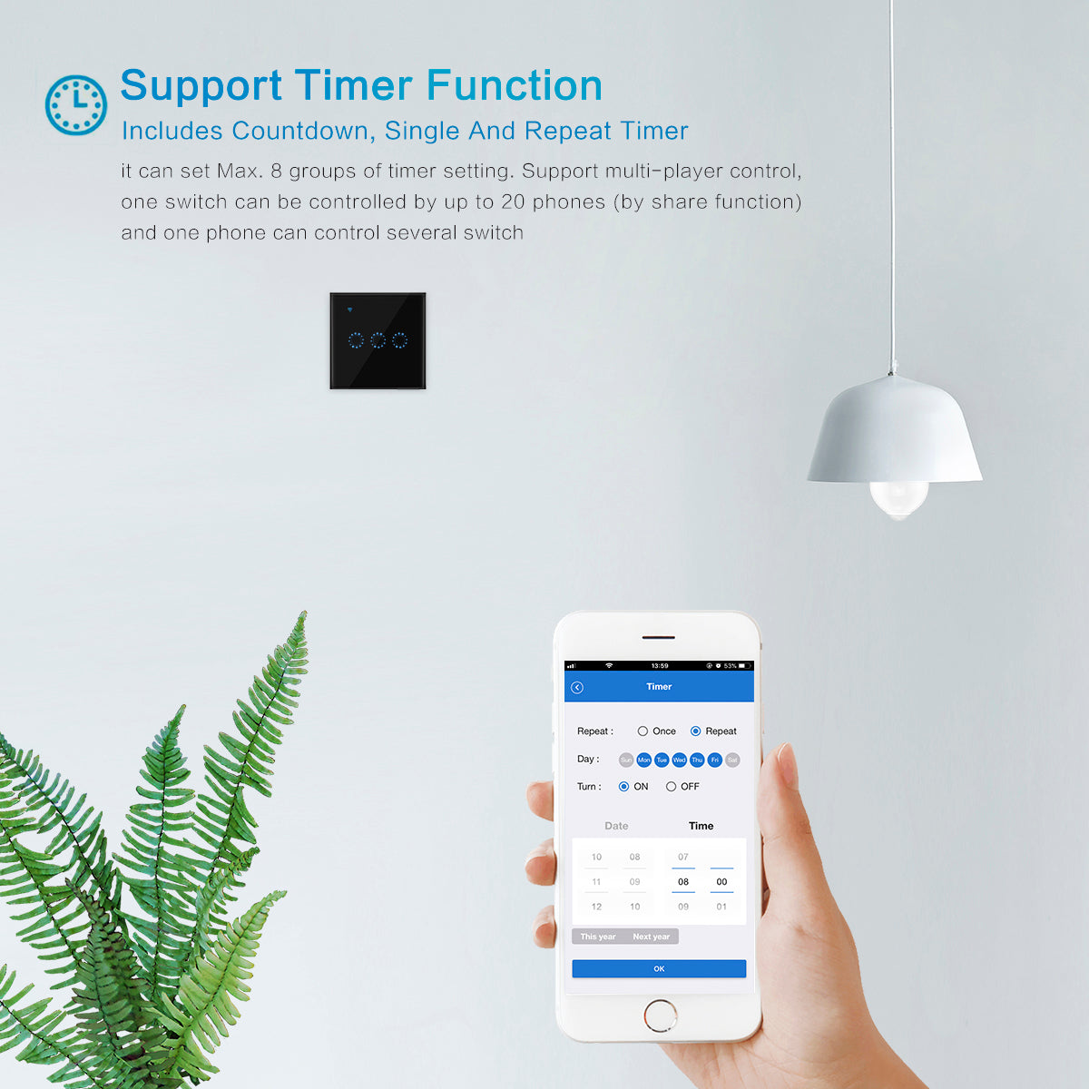 Touch Switch Panel, Smart home